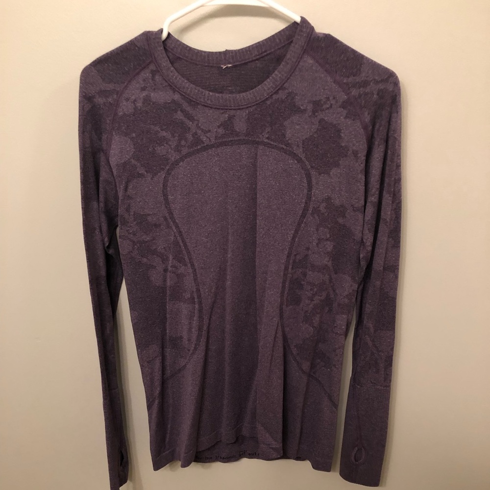 Lululemon long sleeve swiftly tech running shirt